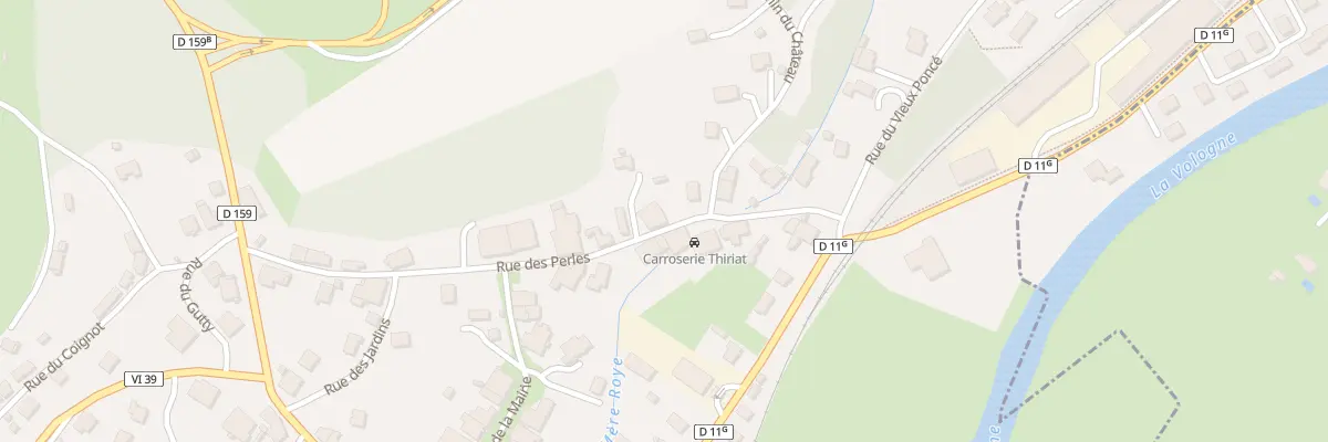 Plan du 19B Rue des Perles à Cheniménil