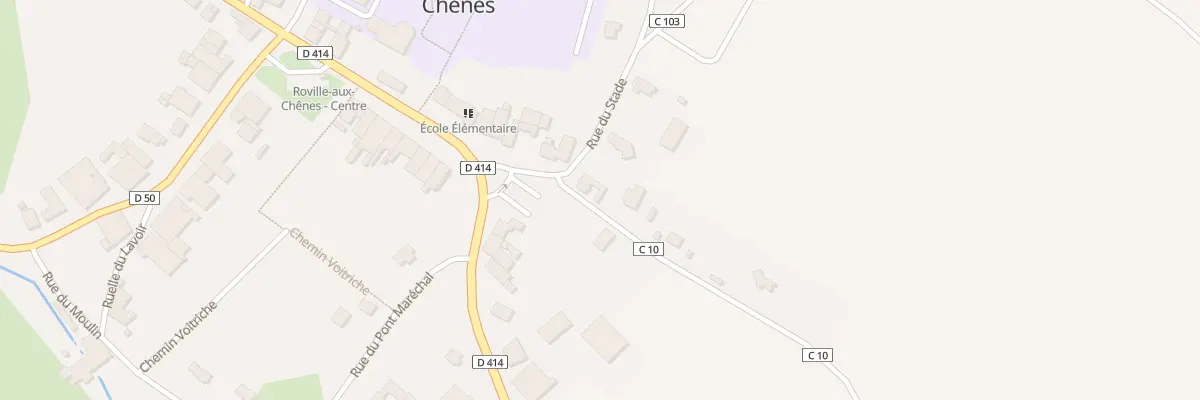 Plan du 5 Pl du Calvaire à Roville-aux-Chênes