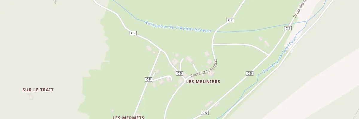Plan du 27 Imp des Meuniers à Seytroux