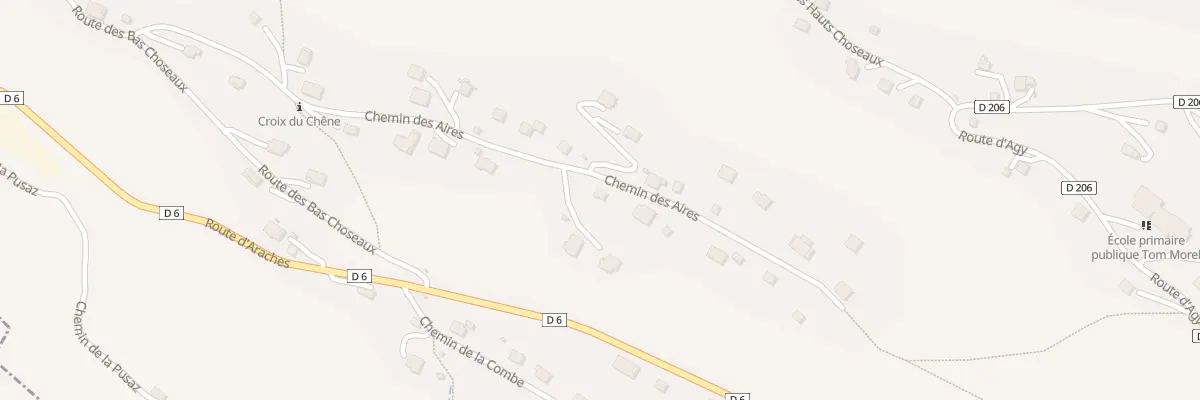 Plan du 400 Che des Aires à Saint-Sigismond