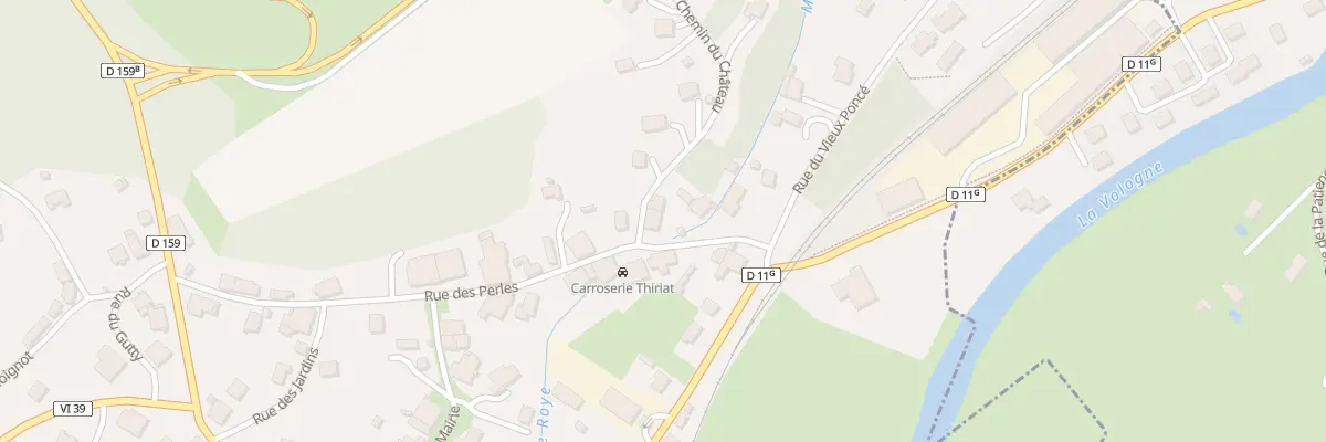 Plan du 23 Rue des Perles à Cheniménil