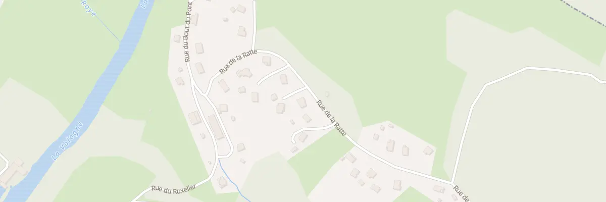 Plan du 10B Rue de la Ratte à Cheniménil