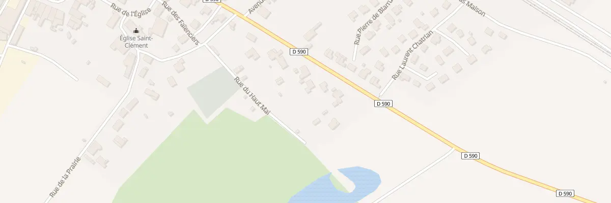 Plan du 34 Av De La Division Leclerc à Saint-Clément