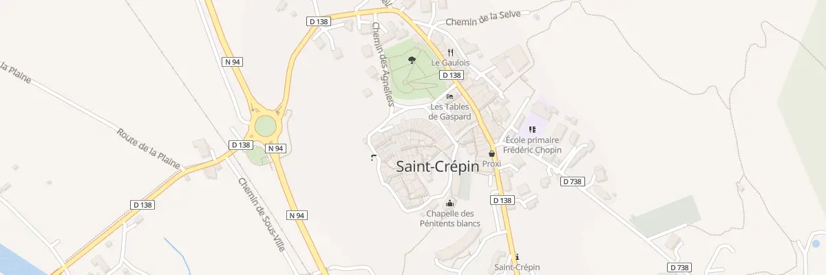 Plan du 35 Rue de l’Archevêché à Saint-Crépin