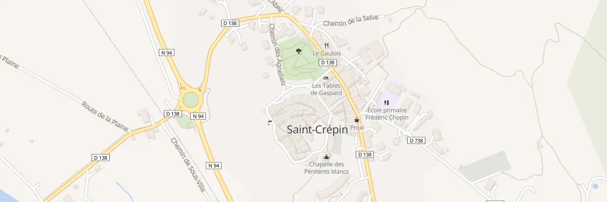 Plan du 32 Rue de l’Archevêché à Saint-Crépin