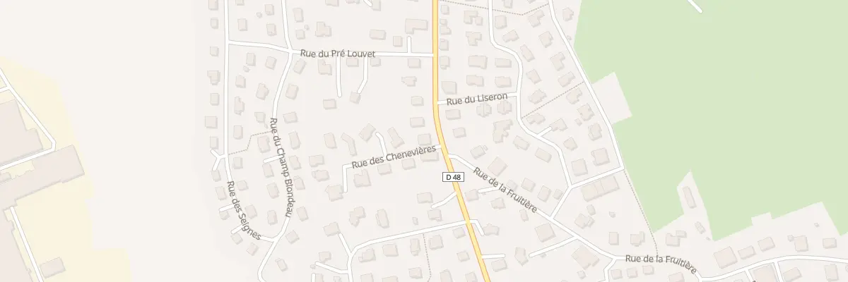 Plan du 26 Rue de Neuchatel à Montlebon