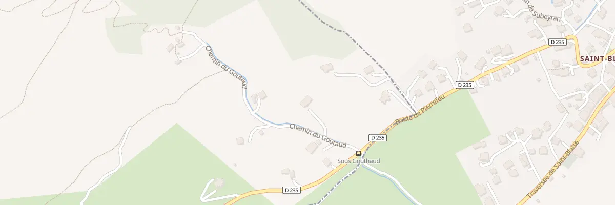 Plan du 66 Che du Goutaud à Puy-Saint-André