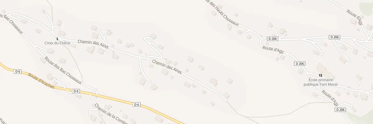 Plan du 521 Che des Aires à Saint-Sigismond