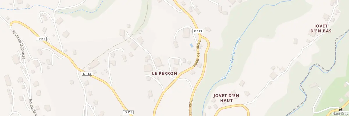 Plan du 4190 Rte de Cordon à Cordon
