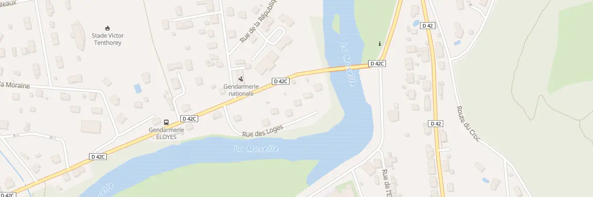 Plan du 5172 Rue de la Gare à Éloyes