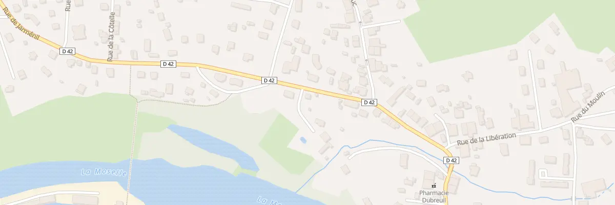 Plan du 21 Rue de Jarménil à Éloyes
