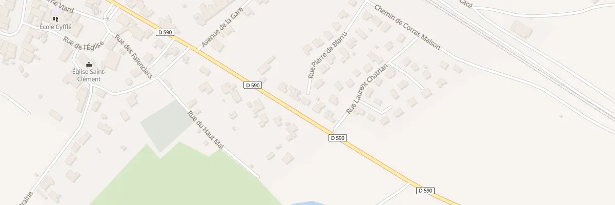 Plan du 19 Rue Pierre De Blarru à Saint-Clément