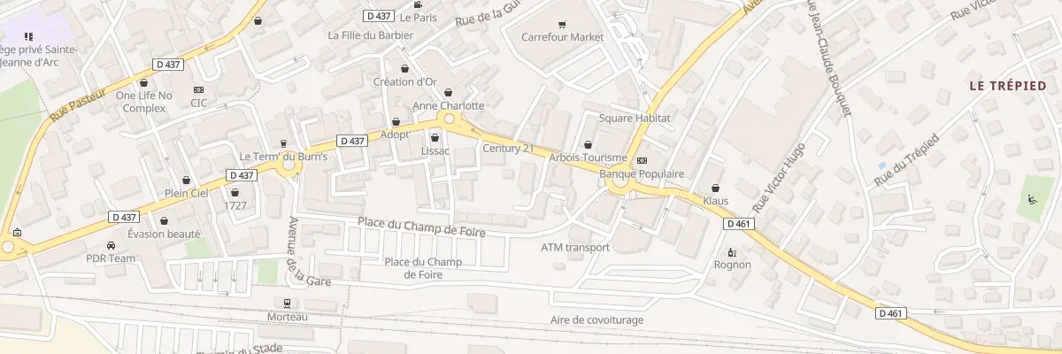 Plan du 4 Rue de l’Helvétie à Morteau