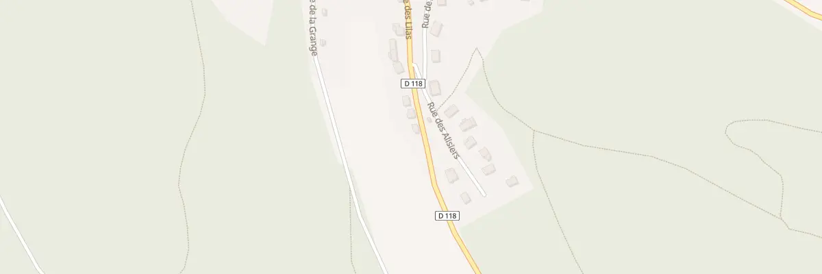 Plan du 22 Rue des Lilas à Blussans