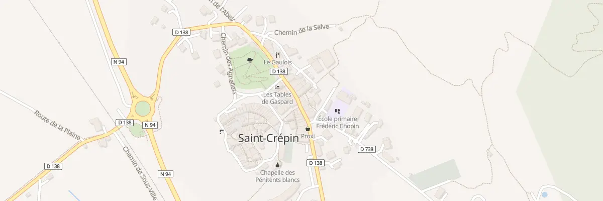Plan du 5059 Le Village à Saint-Crépin