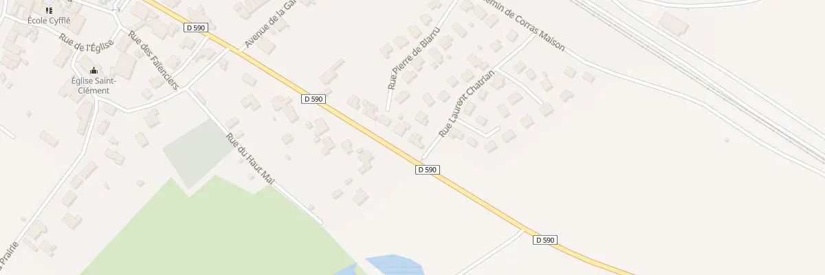 Plan du 35 Av De La Division Leclerc à Saint-Clément