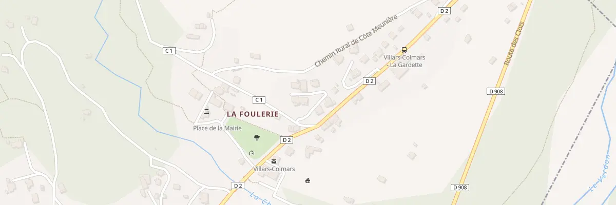 Plan du 7 Cote Meuniere à Villars-Colmars