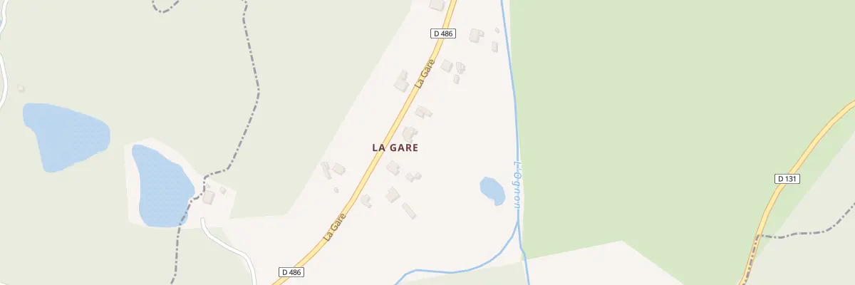 Plan du 8 La Gare à Belonchamp