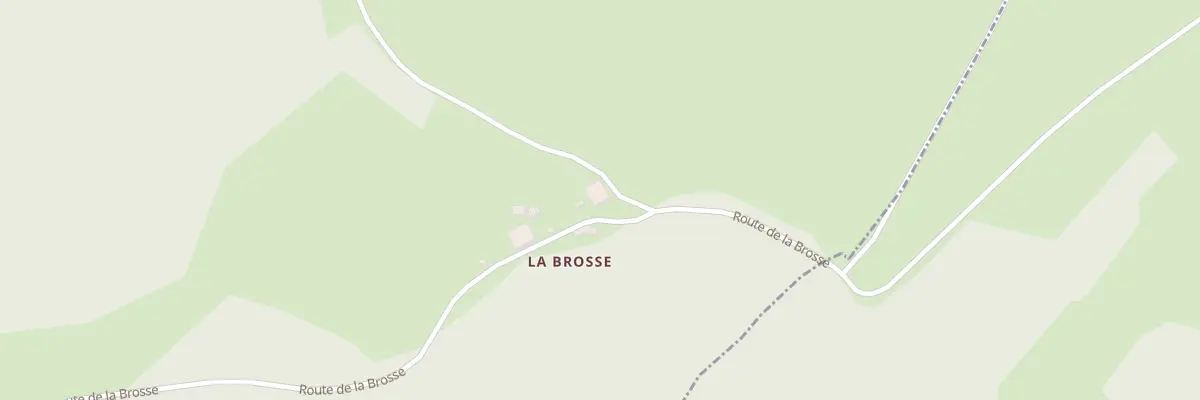 Plan du 5034 La Brosse à La Montagne