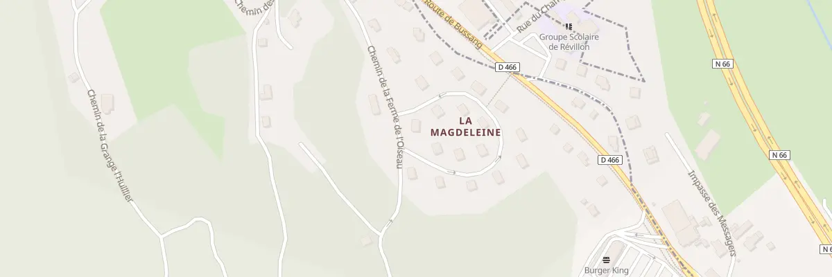 Plan du 2 Rue des Ecureuils à Remiremont
