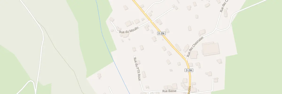 Plan du 3 Rue du P’Tit Roux à Onans