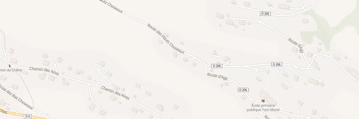 Plan du 71 Rte des Hauts Choseaux à Saint-Sigismond