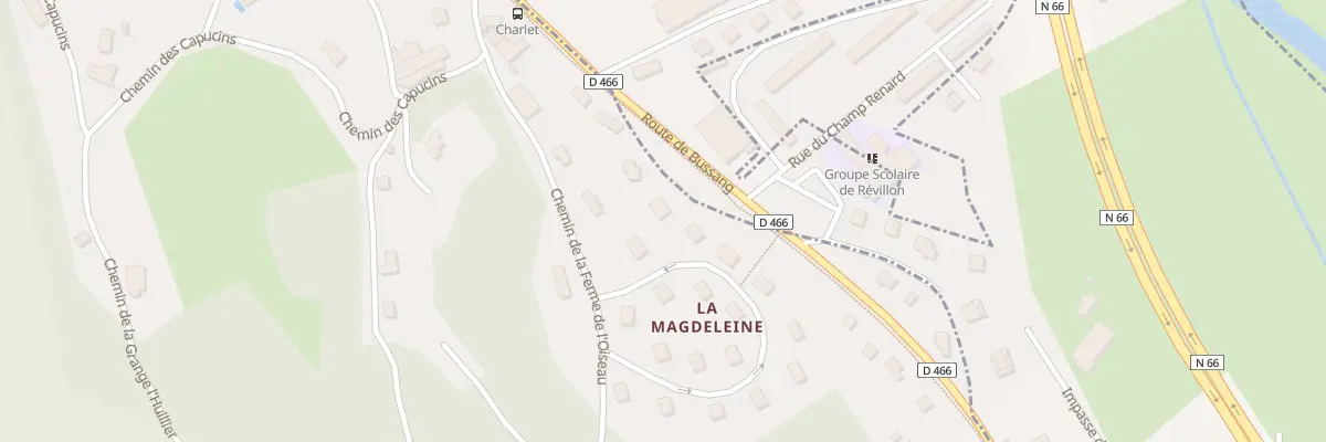 Plan du 5 Rue des Ecureuils à Remiremont