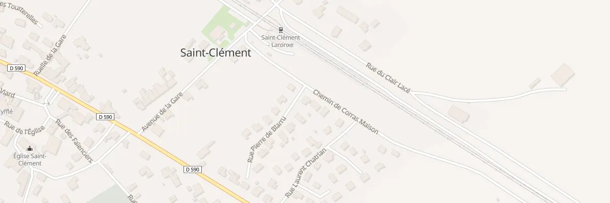 Plan du 5 Rue Pierre De Blarru à Saint-Clément