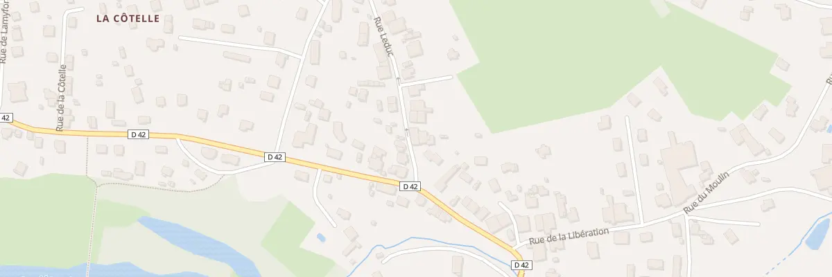 Plan du 2A Rue Leduc à Éloyes