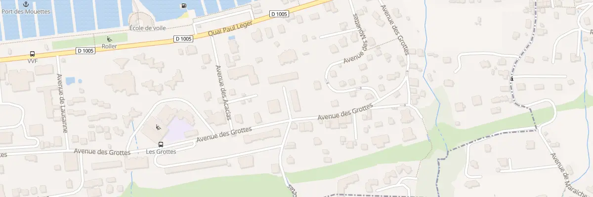 Plan du 48D Av Des Grottes à Évian-les-Bains