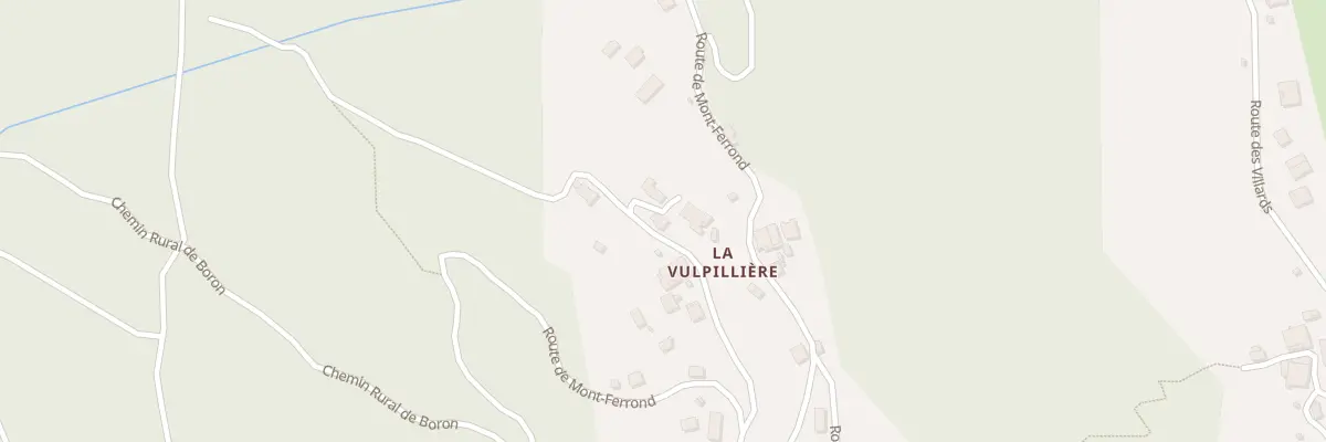 Plan du 130 Rte de la Vulpillière à Magland
