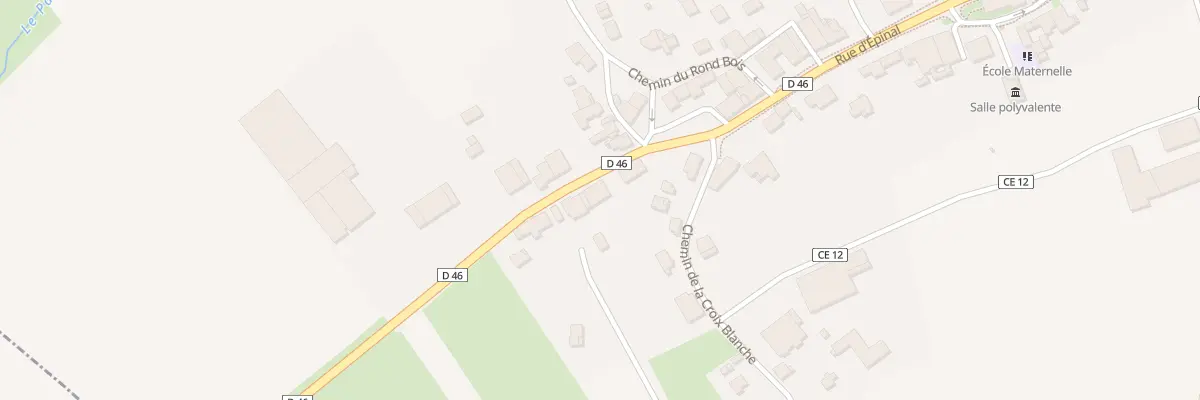 Plan du 19 Rue d’Epinal à Vomécourt