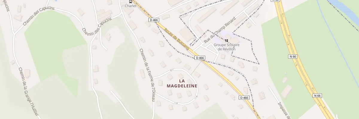 Plan du 7 Rue des Ecureuils à Remiremont