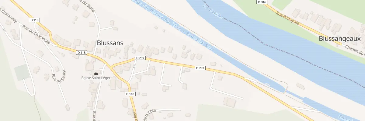 Plan du 17 Rue des Géraniums à Blussans