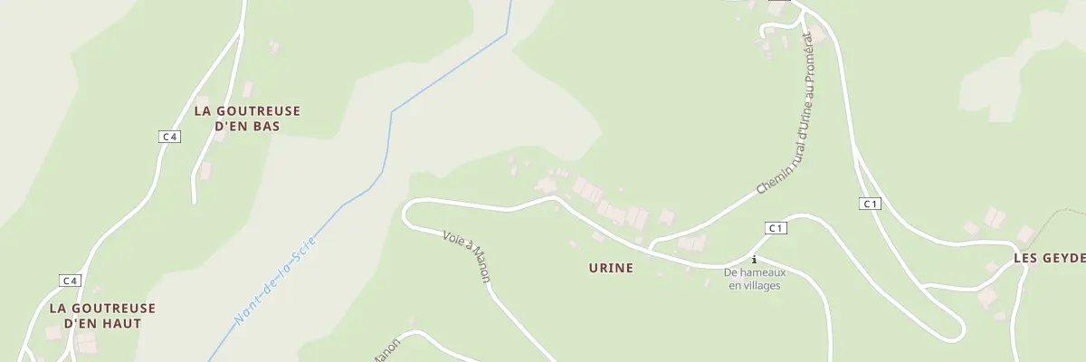Plan du 2376 Voie à Manon à La Baume