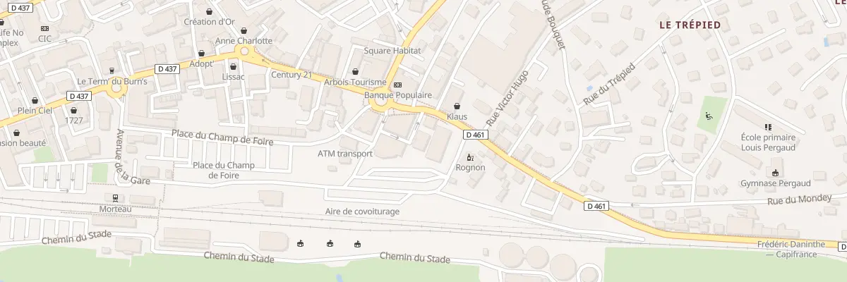 Plan du 22 Rue de l’Helvétie à Morteau