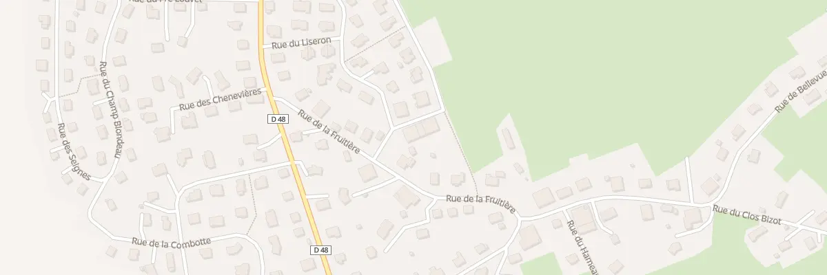 Plan du 9 Rue de la Fruitière à Montlebon