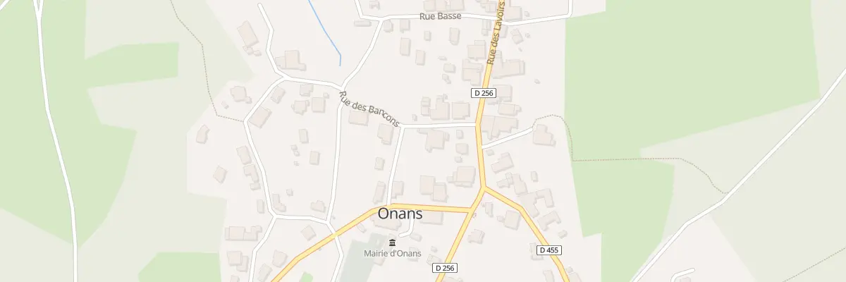 Plan du 5085 Rue des Bançons à Onans