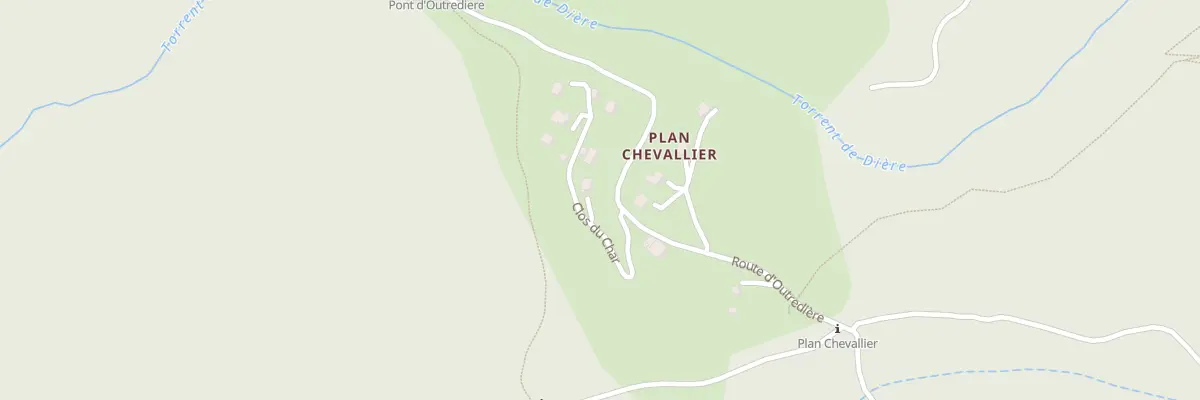 Plan du 120 Clos du Char à Sallanches