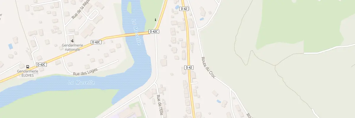 Plan du 18A Rue des Chênes à Éloyes