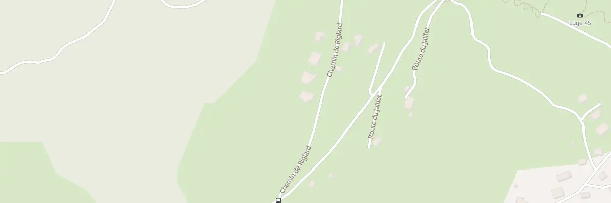 Plan du 183 Che de Riglard à Megève