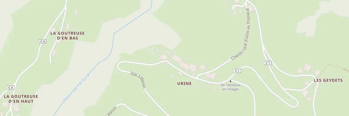 Plan du 2374 Voie à Manon à La Baume