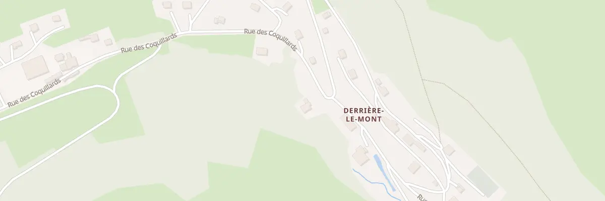 Plan du 6 Rue des Coquillards à Montlebon