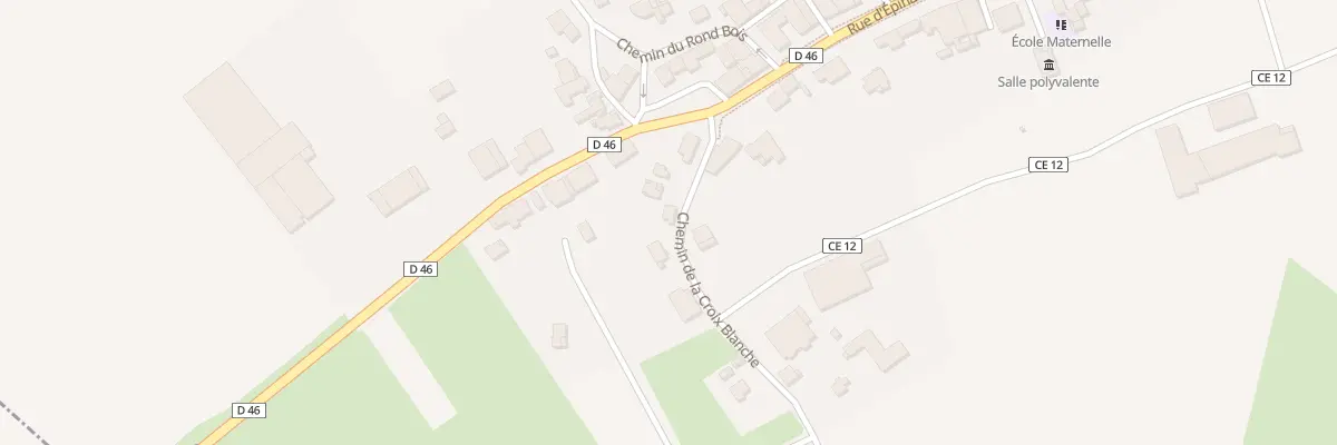Plan du 6 Che de la Croix Blanche à Vomécourt