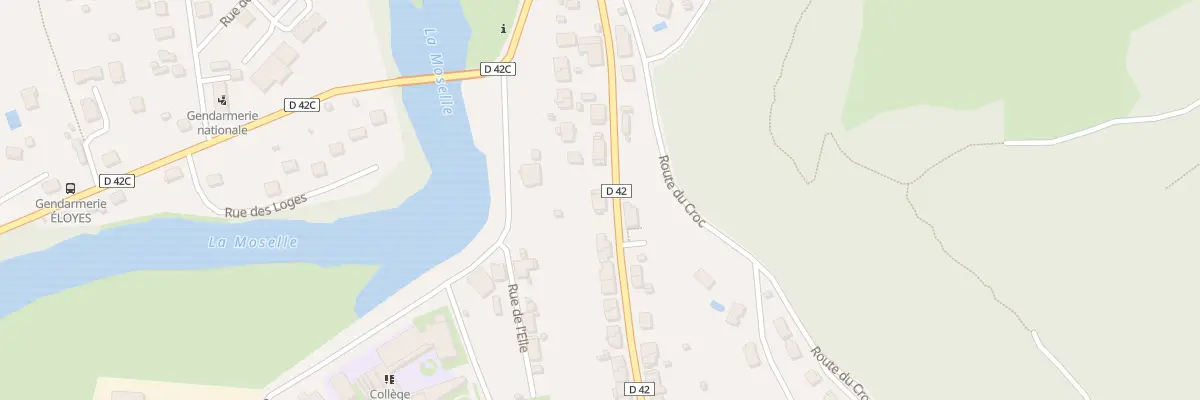 Plan du 5332 Rue des Chênes à Éloyes