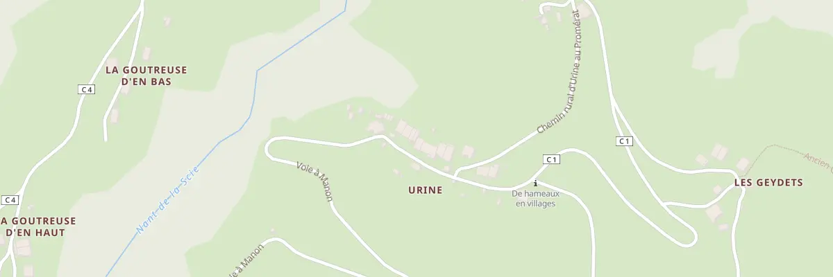 Plan du 2338 Voie à Manon à La Baume