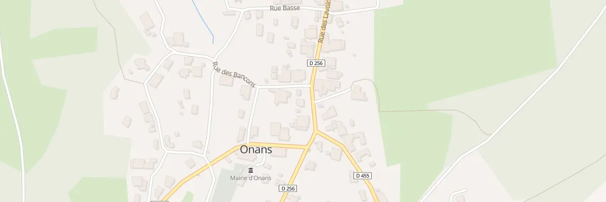 Plan du 5049 Rue des Lavoirs à Onans