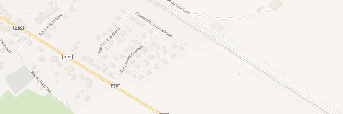 Plan du 11 Rue Laurent Chatrian à Saint-Clément