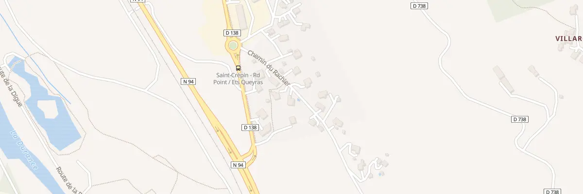 Plan du 132 Che du Mas à Saint-Crépin