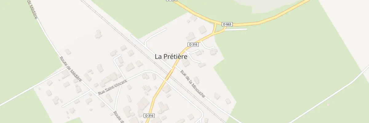 Plan du 7 Rue du Doubs à La Prétière